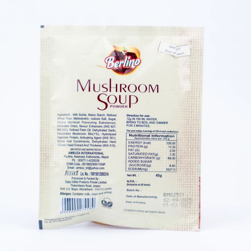 Mushroom soup