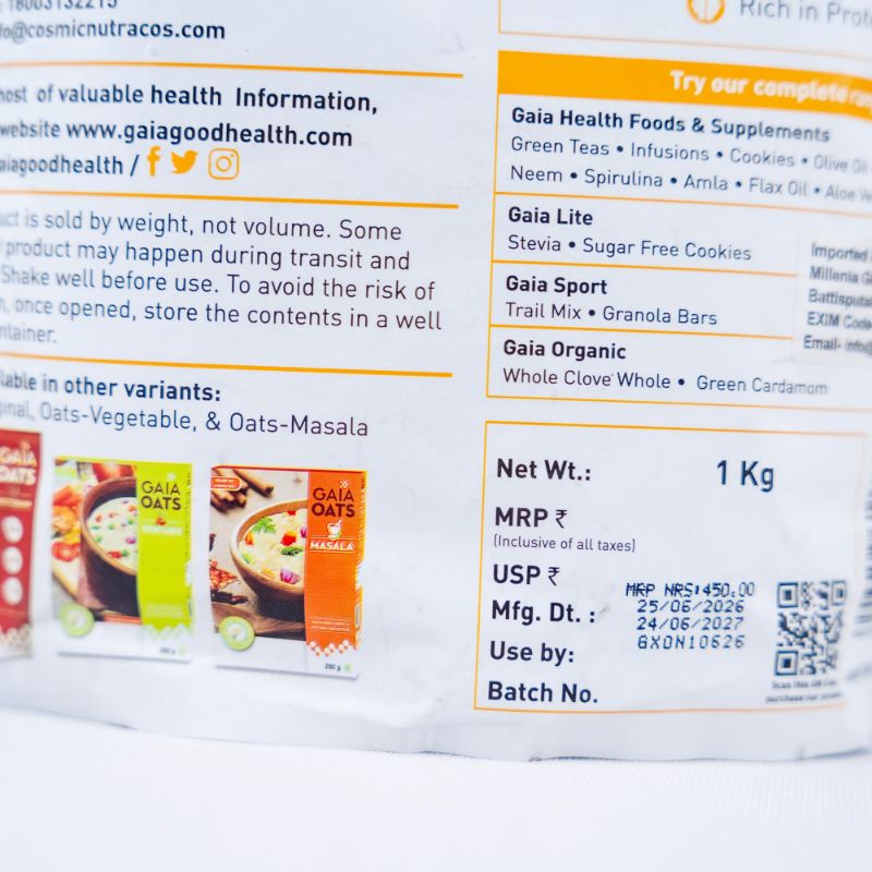 Gaia Oats Original(1kg)