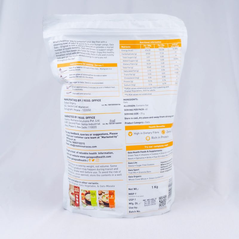 Gaia Oats Original(1kg)