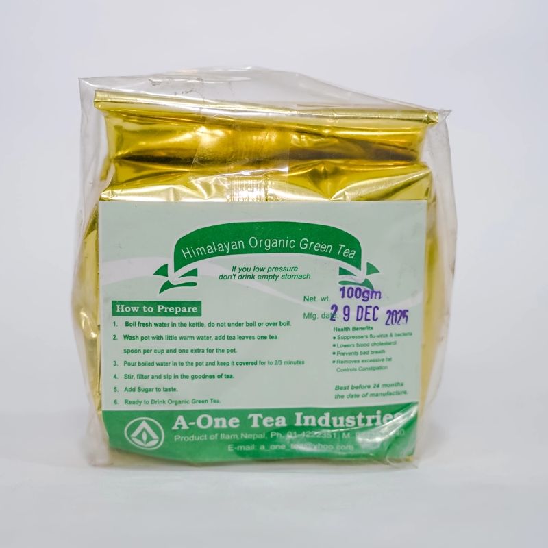Himalayan Organic Green Tea (100gm)