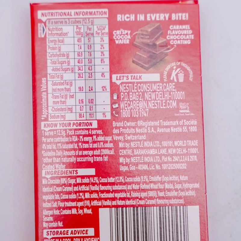 Kitkat Caramel Chocolate (1pcs)