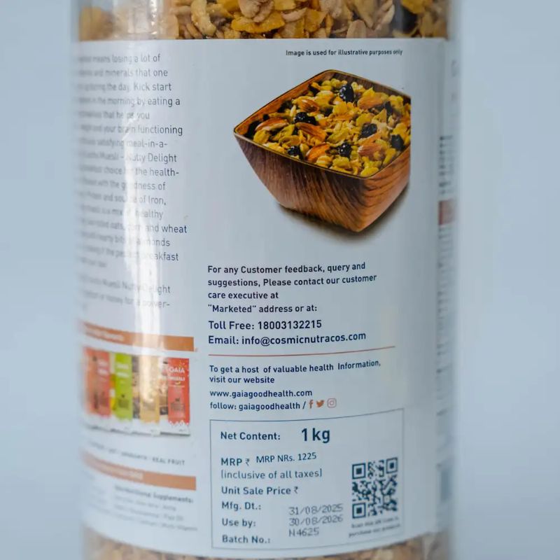 Gaia Crunchy muesli (1kg)