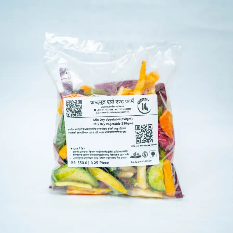 Mix Dry Vegetable(250gm)