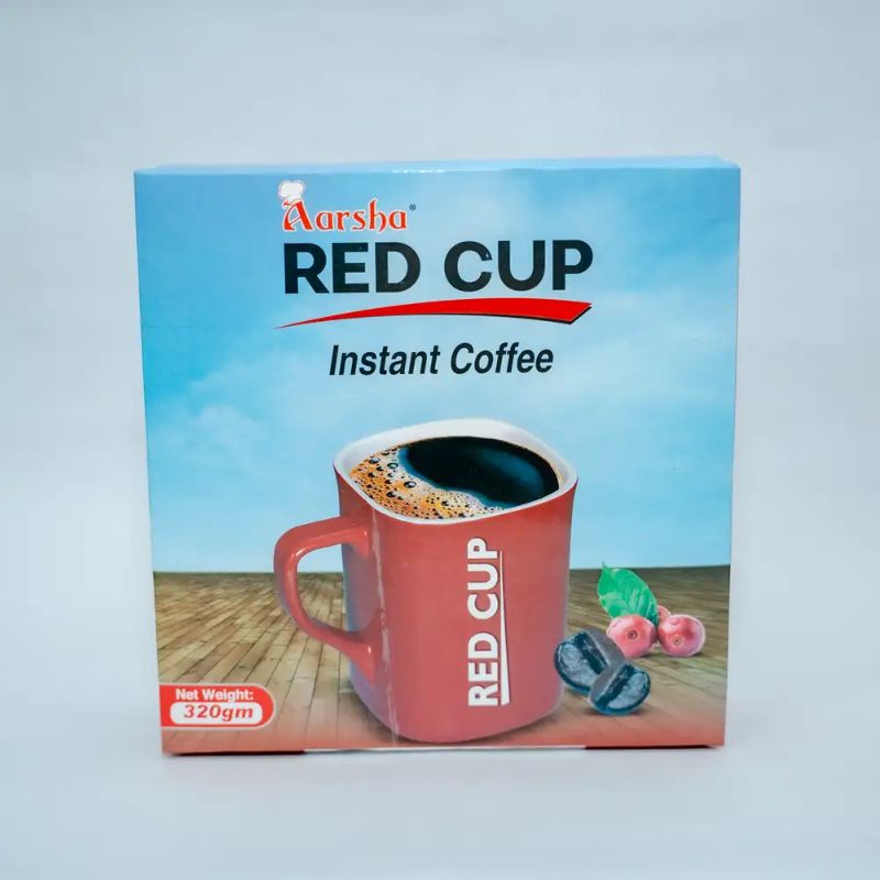Red cup instant coffee