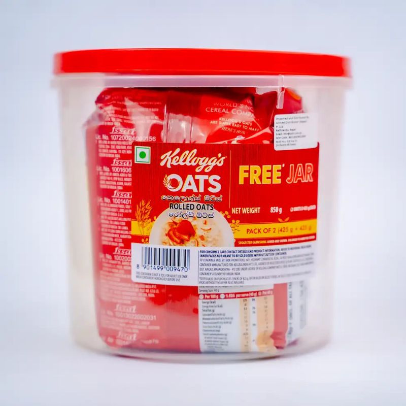 Kellog's Rolled Oats (425gm+425gm)